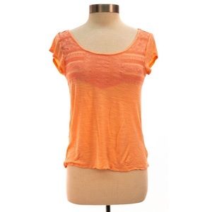 American Eagle Embroidered T Shirt